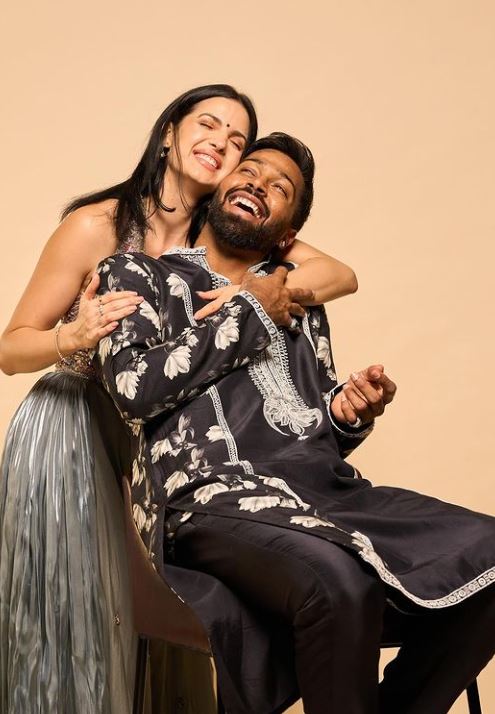 Hardik Pandya and Natasa Stankovic